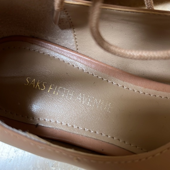 Saks fifth avenue ballet flats - Picture 2 of 5